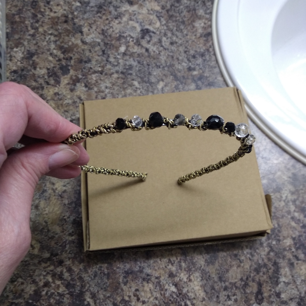 Headbands with coloured stones brand new never wor